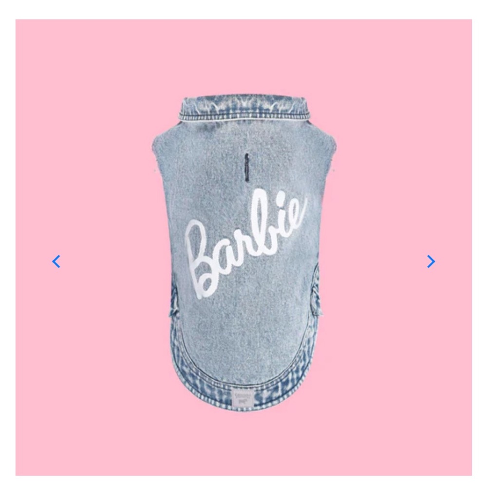 BARBIE x CANADA POOCH DENIM VEST - Picture 6 of 10